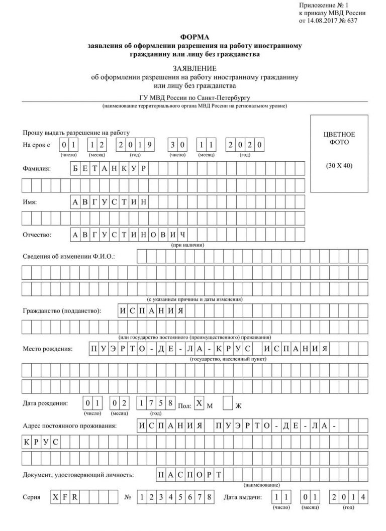 Заявление место рождения. Заявление разрешение на работу. Разрешение на работу иностранному гражданину форма. Заявление об оформлении патента иностранному гражданину. Образец заявления на ИНН иностранным гражданам гражданам.
